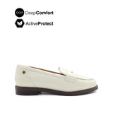 Tamara Penny Women's Shoes - Cream Leather Hush Puppies Philippines