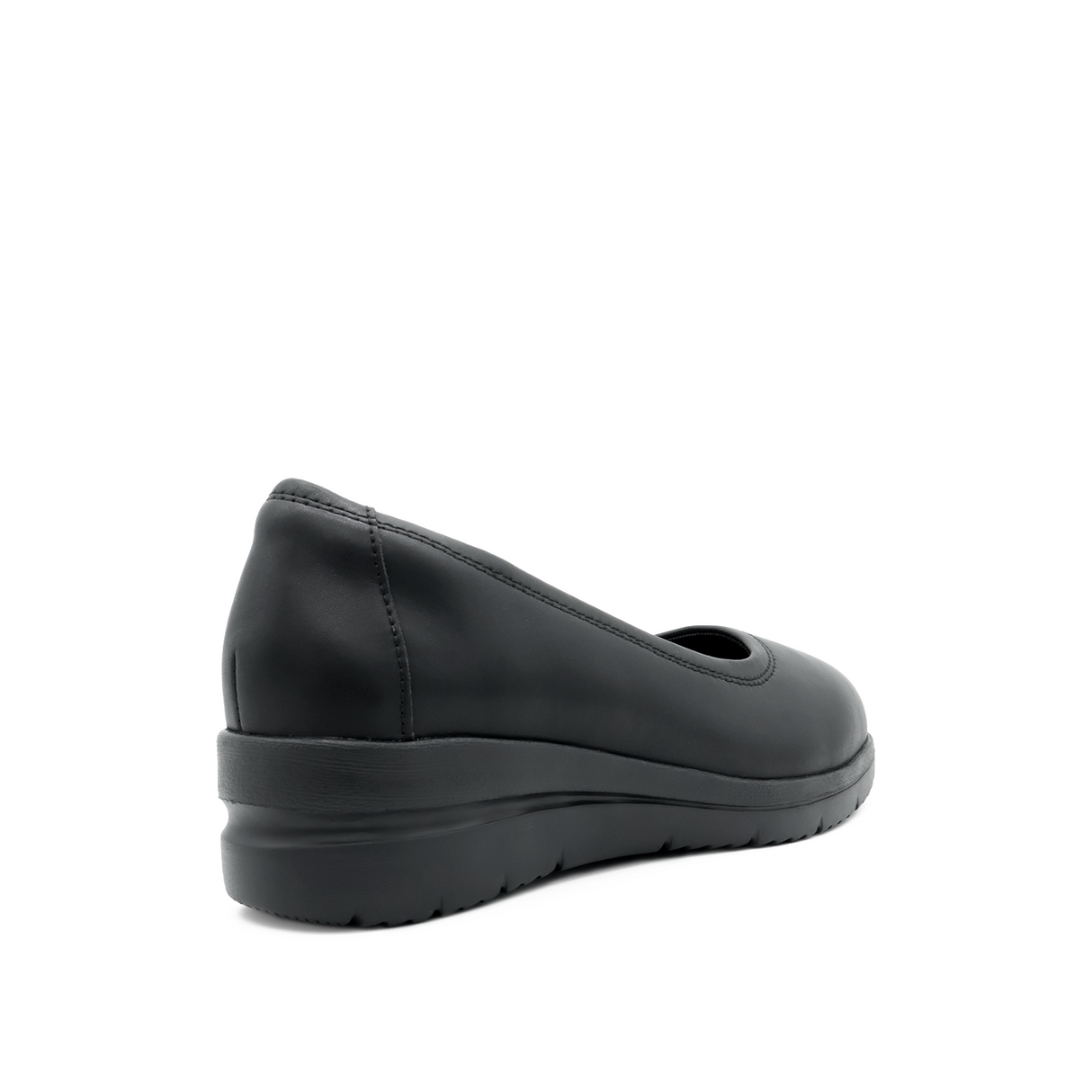 Tina Slip On Women's Back to School - Black Coated Leather Hush Puppies Philippines