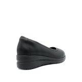 Tina Slip On Women's Back to School - Black Coated Leather Hush Puppies Philippines