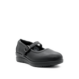 Tina Mary Jane Women's Back to School - Black Coated Leather Hush Puppies Philippines
