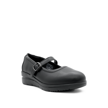 Tina Mary Jane Women's Back to School - Black Coated Leather Hush Puppies Philippines