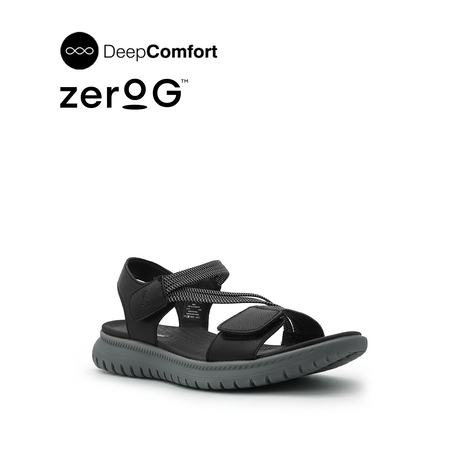 Tiana Backstrap Women's Sandals - Black Hush Puppies Philippines