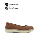 Quinta Slip On Women's Shoes - Tan Leather