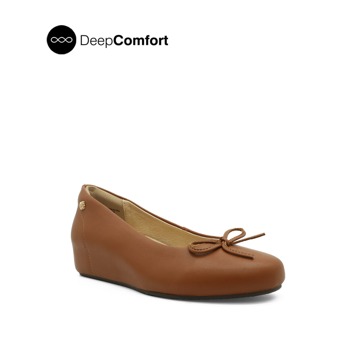 Quincy Bow Women's Shoes - Tan Leather