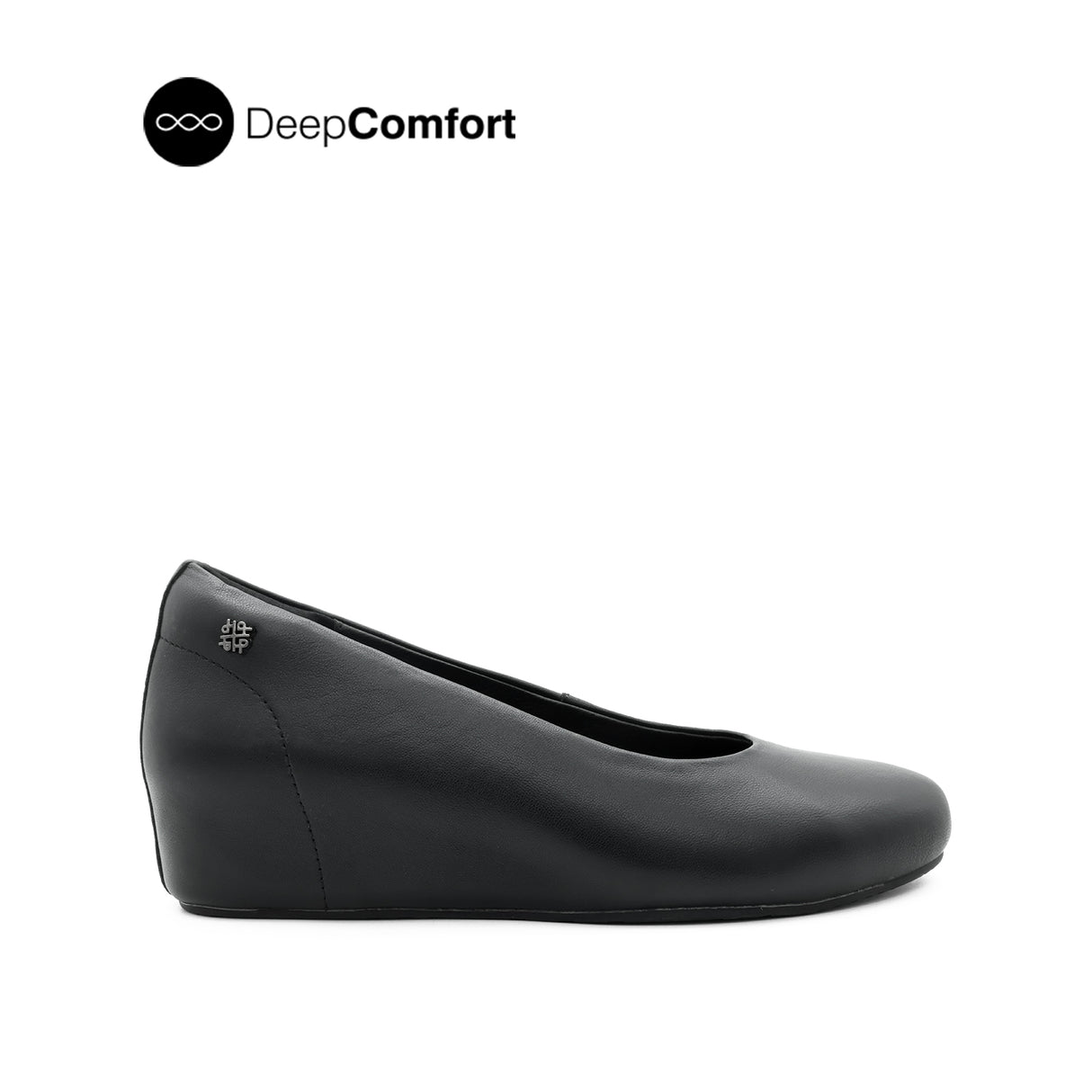 Quincy Slip On Women's Shoes - Black Leather