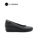 Quincy Slip On Women's Shoes - Black Leather