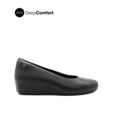 Quincy Slip On Women's Shoes - Black Leather