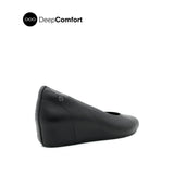 Quincy Slip On Women's Shoes - Black Leather