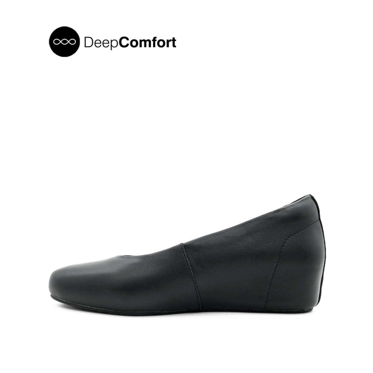 Quincy Slip On Women's Shoes - Black Leather