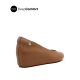 Quincy Slip On Women's Shoes - Tan Leather