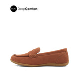 Sienna Penny Women's Shoes - Cognac Nubuck