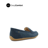 Sienna Penny Women's Shoes - Navy Nubuck