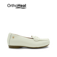 Rebecca Penny Women's Shoes - Cream Leather Hush Puppies Philippines