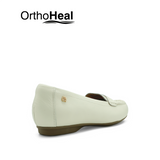 Rebecca Penny Women's Shoes - Cream Leather Hush Puppies Philippines