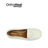 Rebecca Penny Women's Shoes - Cream Leather Hush Puppies Philippines