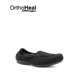 Rebecca Venetian Women's Shoes - Black Nubuck Hush Puppies Philippines