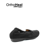 Rebecca Venetian Women's Shoes - Black Nubuck Hush Puppies Philippines