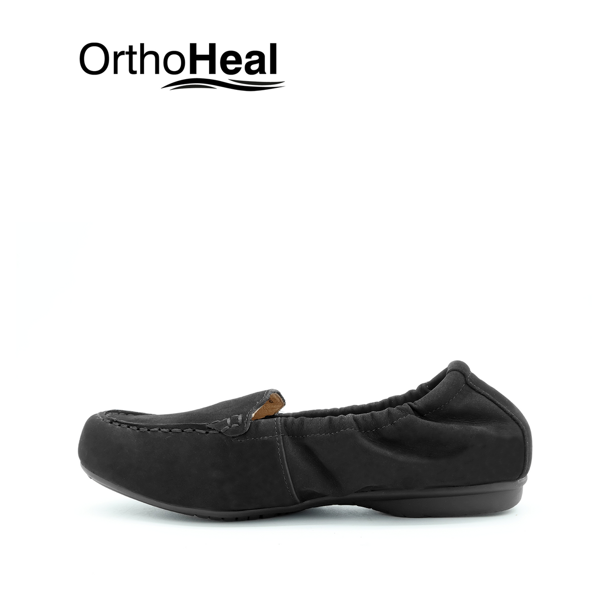Rebecca Venetian Women's Shoes - Black Nubuck Hush Puppies Philippines