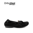 Rebecca Tie Women's Shoes - Black Nubuck Hush Puppies Philippines
