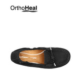 Rebecca Tie Women's Shoes - Black Nubuck Hush Puppies Philippines