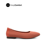 Sabine Slip On Platin Toe Women's Shoes - Autumn Leaf Knitted