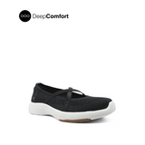 Renee Mary Jane Women's Shoes - Black Knitted