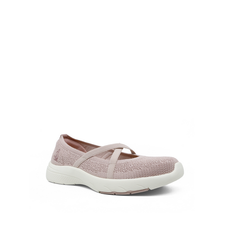 Renee Mary Jane Women's Shoes - Taupe Knitted