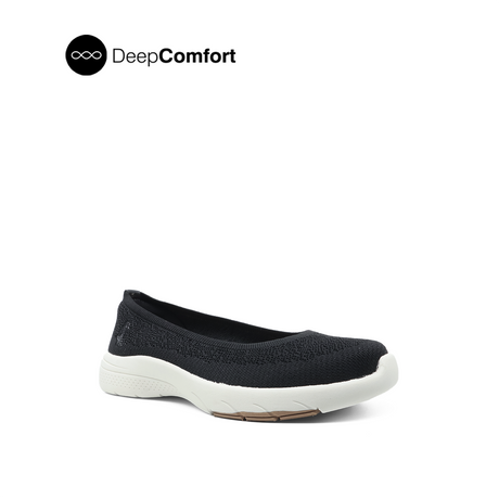 Renee Slip On Women's Shoes - Black Knitted