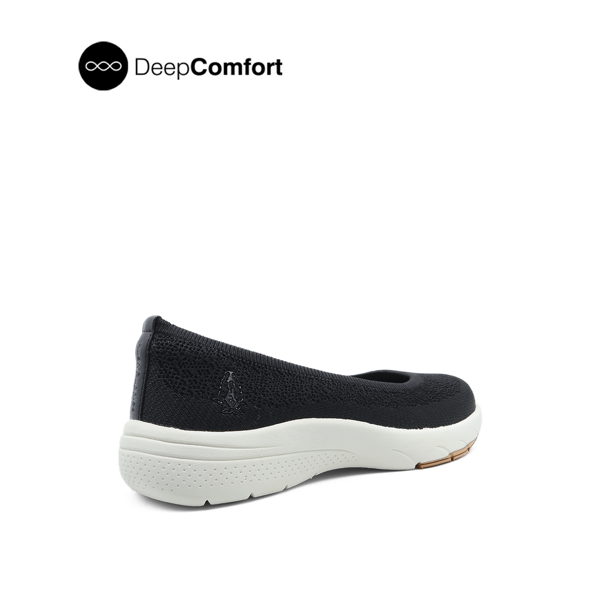 Renee Slip On Women's Shoes - Black Knitted
