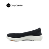 Renee Slip On Women's Shoes - Black Knitted