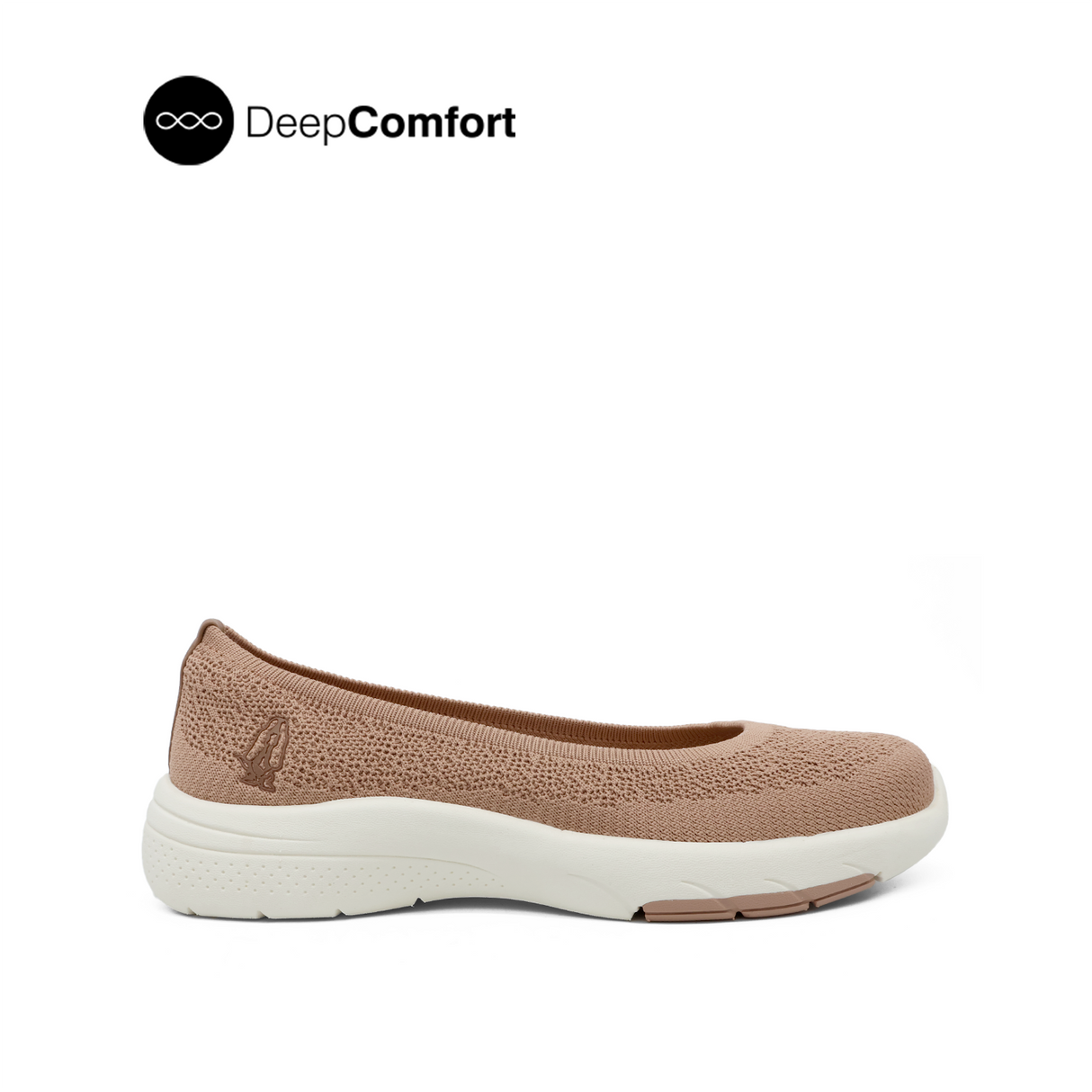 Renee Slip On Women's Shoes - Mocha Knitted
