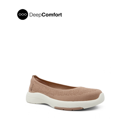 Renee Slip On Women's Shoes - Mocha Knitted