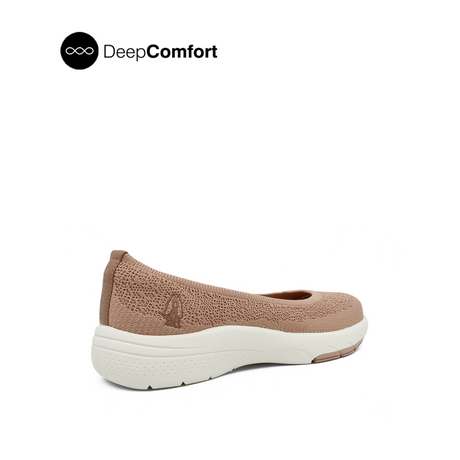 Renee Slip On Women's Shoes - Mocha Knitted