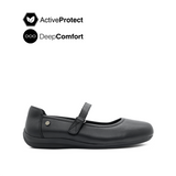 Nora Mary Jane Women's Shoes - Black Leather