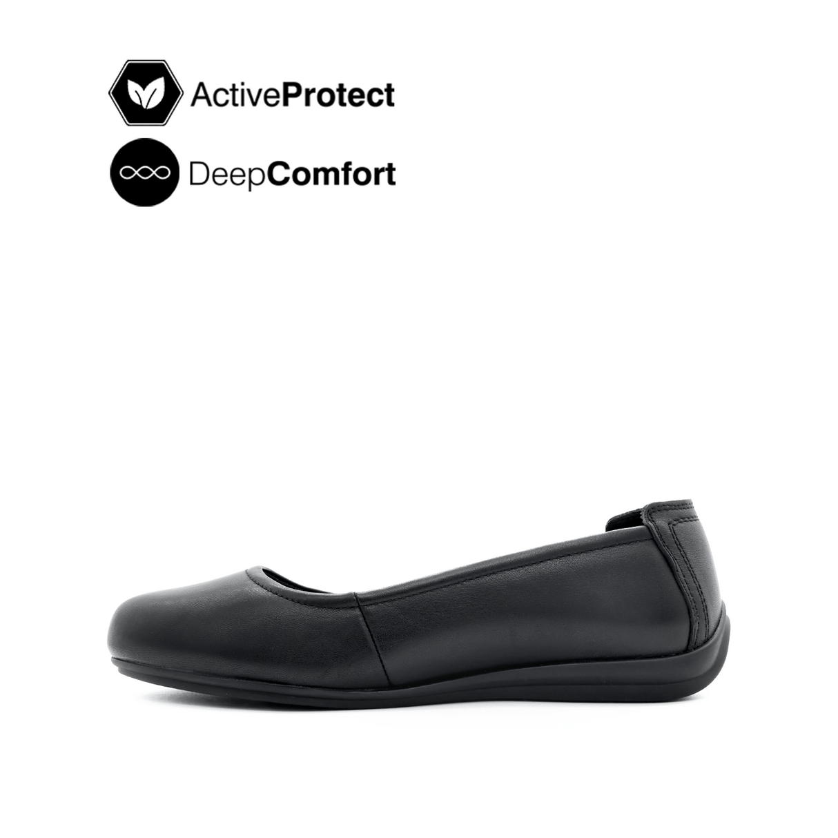 Nora Slip On Women's Shoes - Black Leather
