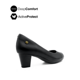 Suri Pump Women's Shoes - Black Leather