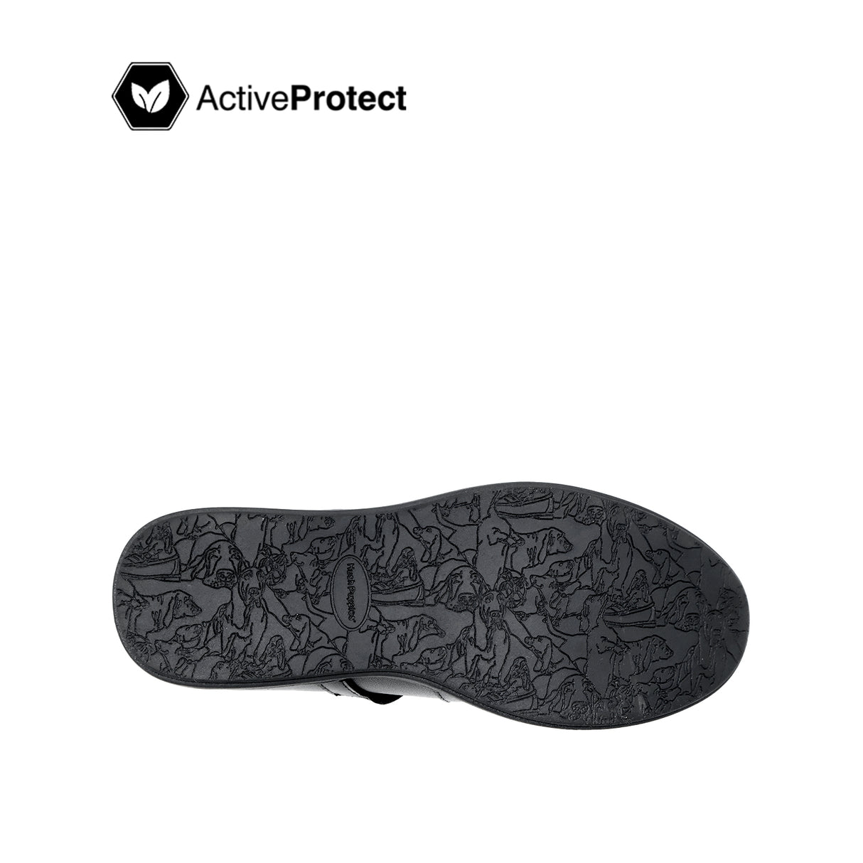 Sana Wedge Mary Jane Women's Shoes - Black Leather