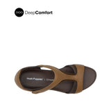 Tabitha Backstrap Women's Shoes - Tan Leather Hush Puppies Philippines