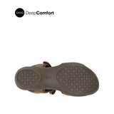 Tabitha QTR Strap Women's Sandals - Dark Brown Leather Hush Puppies Philippines