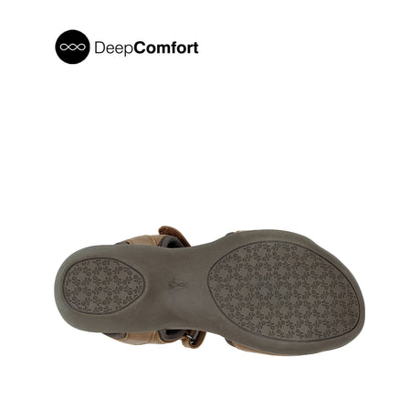 Tabitha QTR Strap Women's Sandals - Dark Brown Leather Hush Puppies Philippines