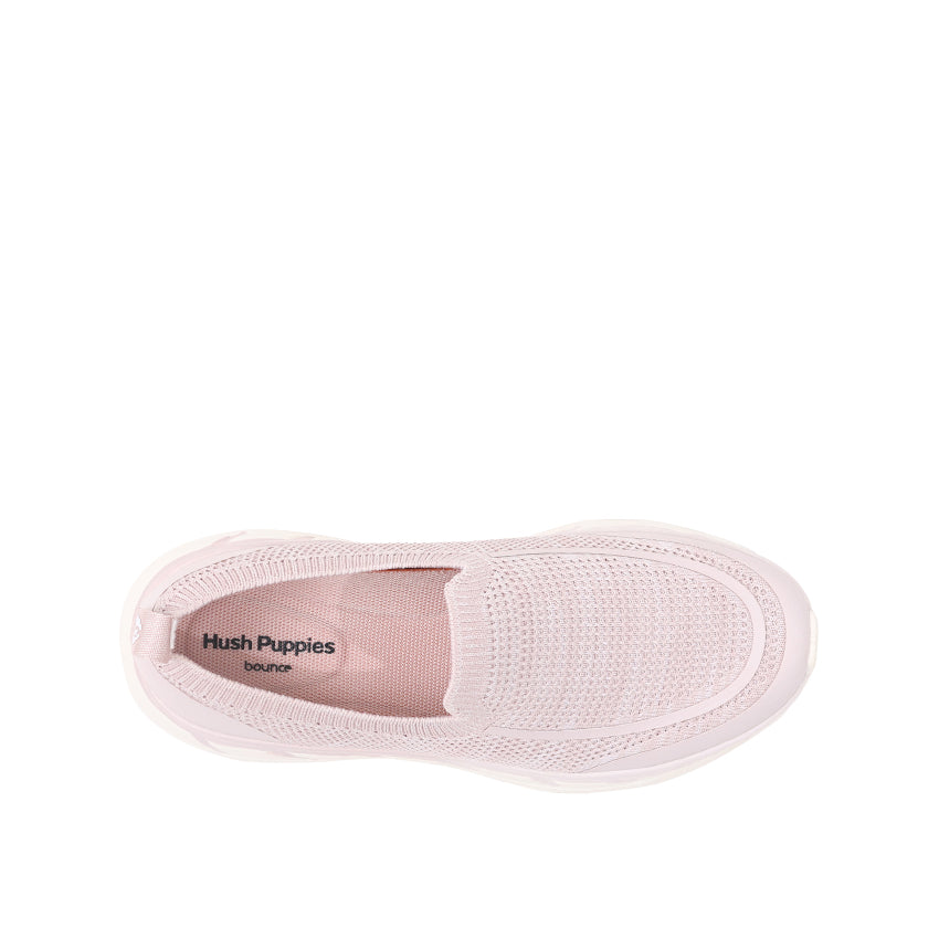 Electra Loafer Women's Shoes - Pink Grey Knitted