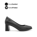 Pippa Heel  Women's Shoes - Black Leather