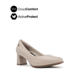 Pippa Heel  Women's Shoes - Blush Leather