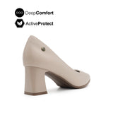 Pippa Heel  Women's Shoes - Blush Leather