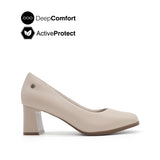 Pippa Heel  Women's Shoes - Blush Leather