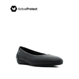 Gemma Ballerina Women's Shoes - Black Leather