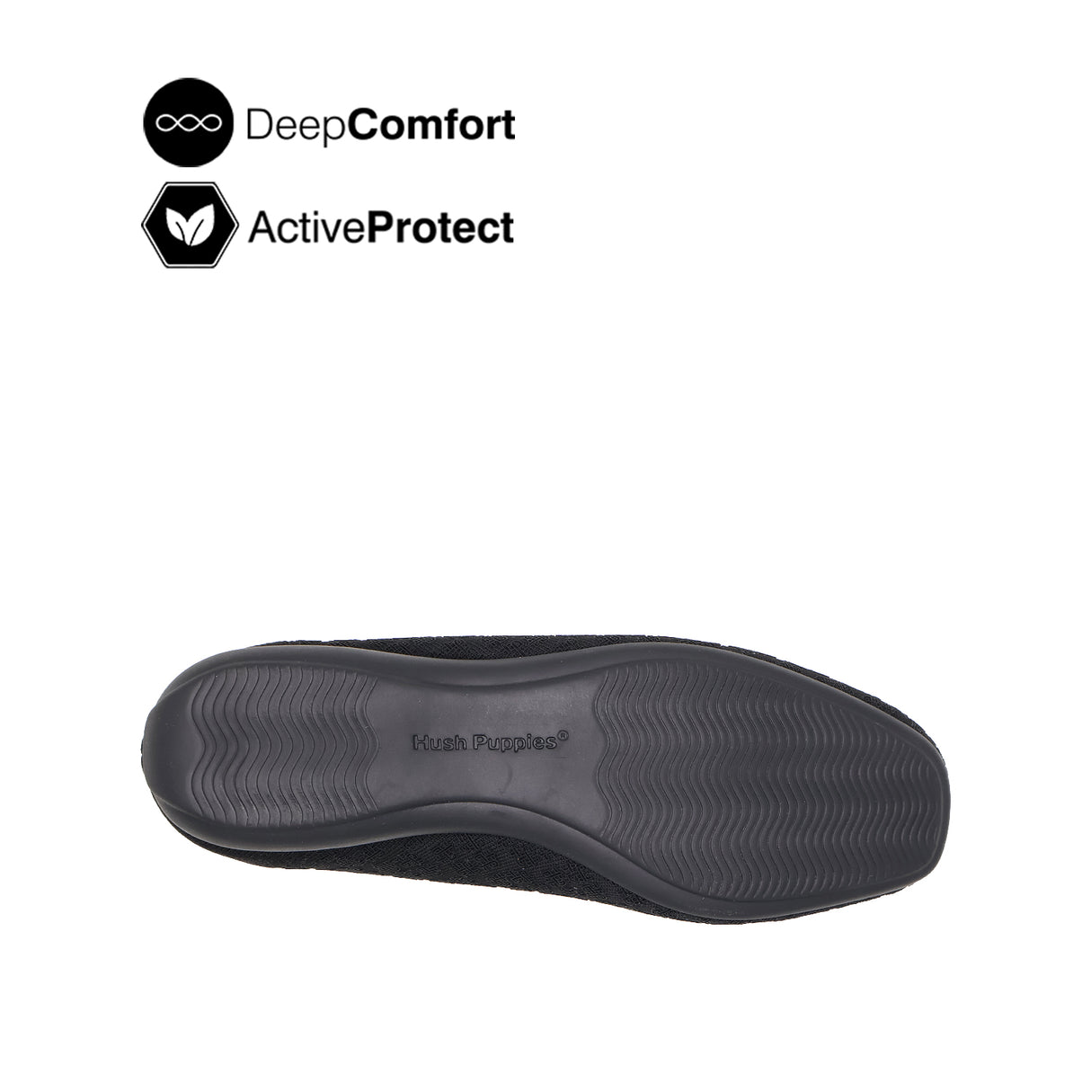 Gemma Knitted Women's Shoes - Black Knitted