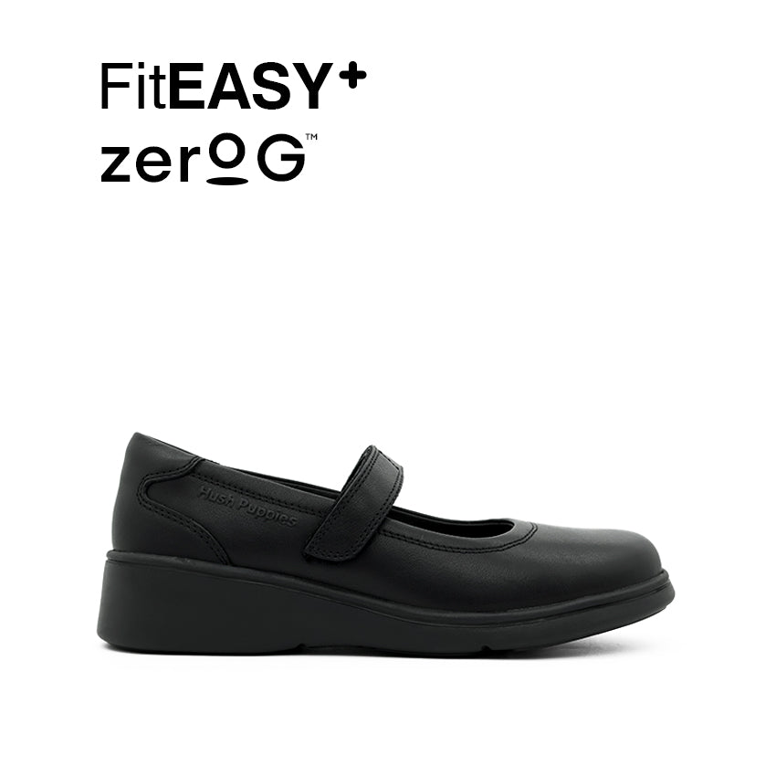 Discount on Hush Puppies  shoes - SKU: Holly Slip On MJ Women's Shoes- Black Leather