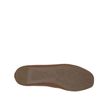 Stella Slip On Plain Toe Women's Shoes - Tan Coated Leather