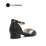 Perry Slingback Women's Sandals - Black Leather